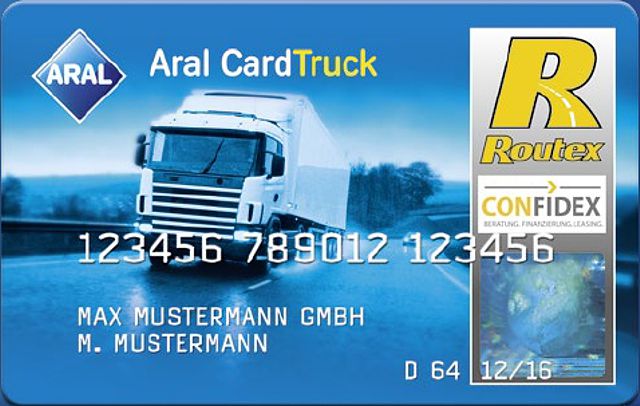 aral card truck